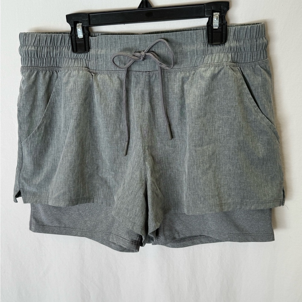 MTA Sport Women's Gray Athletic Shorts size medium